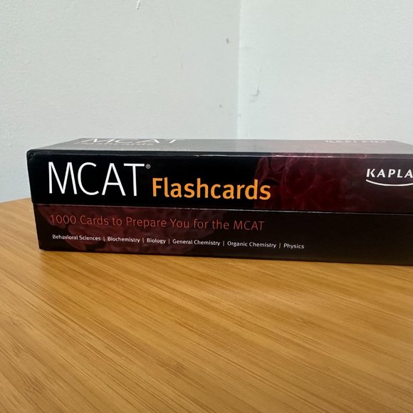 Kaplan MCAT 1000 Flashcards 4th Edition - Picture 2 of 2
